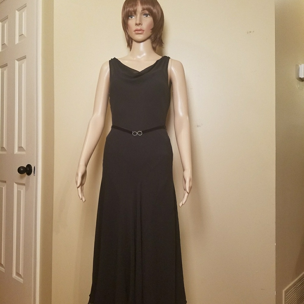 Express Black silk cocktail dress.Sz 5/6